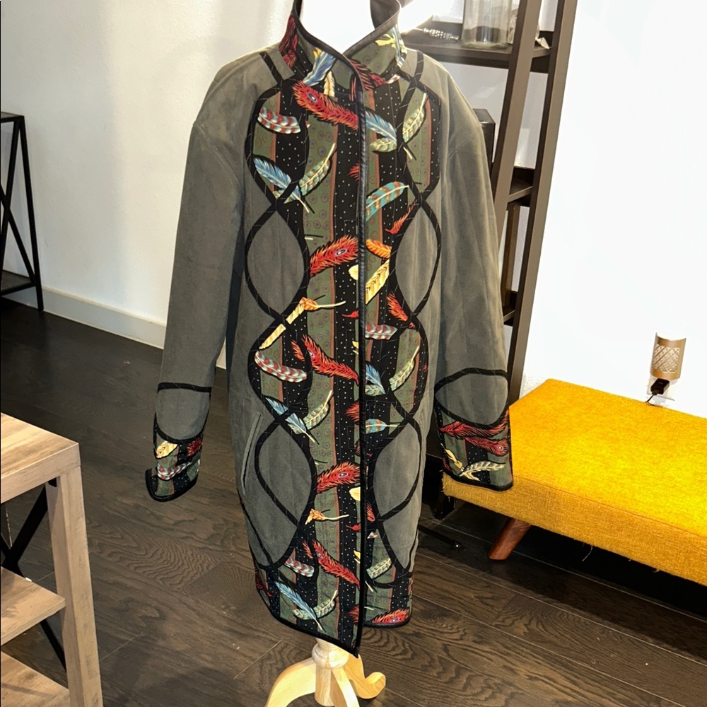 REVERSIBLE Colorful Patterned Coat